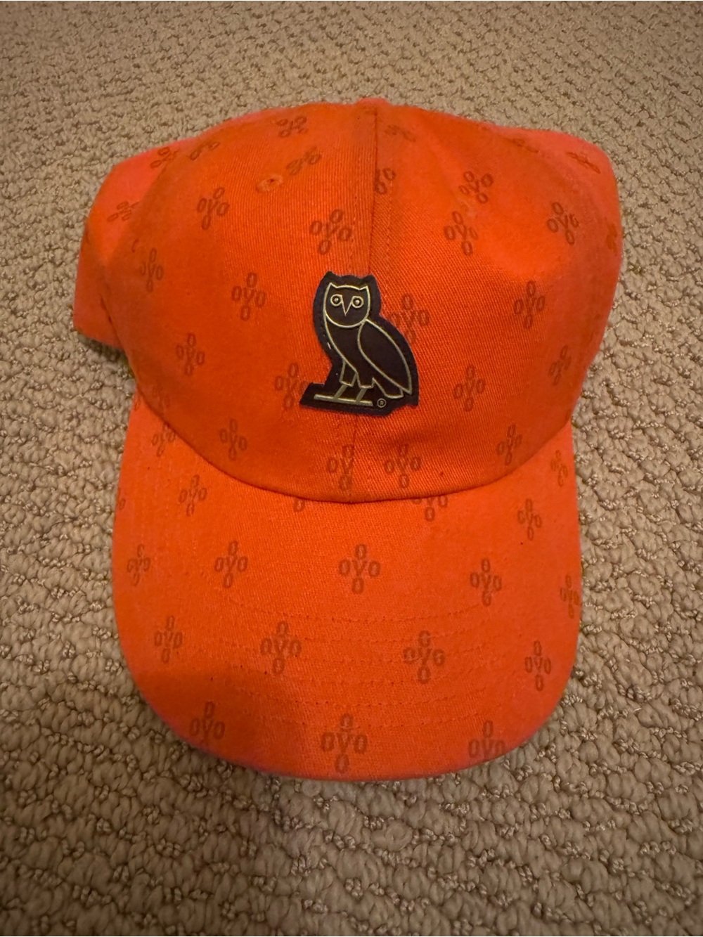 OVO Orange Baseball Cap